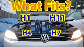 Upgrading your MK6 Jetta to LED bulbs. What will fit?