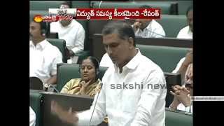 CM KCR and Minister Harish Rao fire on TDP MLA Revanth Reddy