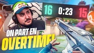 CETTE GAME SE JOUE EN OVERTIME ! 🥵 (Valorant)