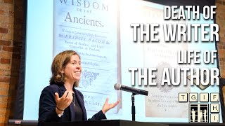 tgiFHI | Death of the Writer, Life of the Author with Dr. Julianne Werlin