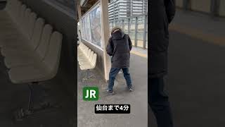 【終電後327杯目】JR長町駅 仙台まで4分なので飛び乗った ホームで路上の伝説となった姿がコレ！取材拒否 全店制覇 国分町で深夜大量に濃厚ビーフハヤシグラコロ食べてみた 1129