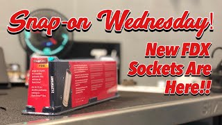 SNAP-ON WEDNESDAY - Check Out The New Flank Drive Sockets!