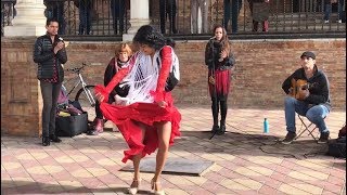 스페인 세비야 길거리 플라멩코 공연 (Flamenco, Seville, SPAIN) 2020년