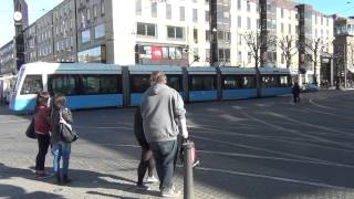 Busses and trams at Gothenburg / Bussar och spårvagnar i Göteborg