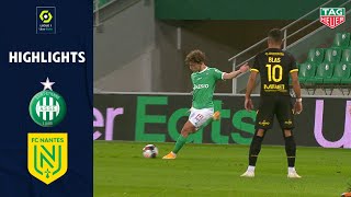 AS SAINT-ÉTIENNE - FC NANTES (1 - 1) - Highlights - (ASSE - FCN) / 2020-2021