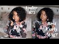 The Best Curly Wig Under $100 Ft Elva Hair Wigs! Affordable Curly Bob Wig! Pre Plucked Lace Wig!