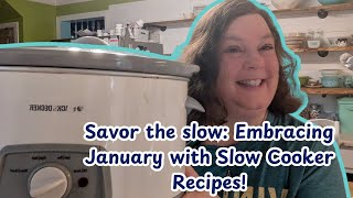 Savor the Slow!| Slow Cook Dinner Recipe #savortheslow #slowcookermeals