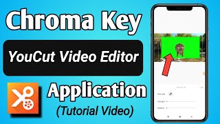 How to use Chroma key in YouCut Video Editor App || Green screen Background kaise hataye YouCut App