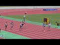 2019 秋田県陸上競技選手権 男子 100m 予選5組