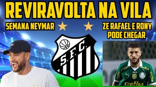 URGENTE! NEYMAR ASSINA HOJE COM O SANTOS! SANTOS CRAVA COMPRA DE ZE RAFAEL! NOTICIAS SANTOS