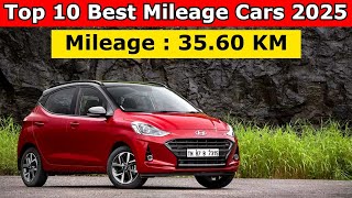 Top 10 High Mileage Cars in 2025 | Best Mileage Cars in 2025