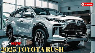 New Toyota Rush 2025: Tough Family SUV with Modern Design!