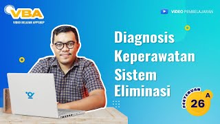 PERTEMUAN 19F - DIAGNOSIS KEPERAWATAN SISTEM ELIMINASI