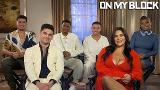 On My Block Cast Reacts to ROMANCES, [SPOILER]'s Death and Possible MOVIE?!