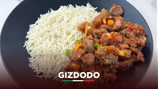 SIMPLE GIZDODO RECIPE ( GIZZARD AND PLANTAIN SAUCE )