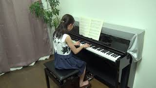 ツェルニー 30番3 Czerny Etudes de Mécanisme, op.849 No.3 小3 歴6年1ヶ月 電子ピアノ