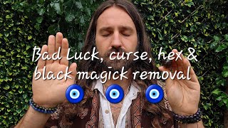 🧿Bad Luck, curse, hex & black magick removal energy healing ASMR 》#asmr #energyhealing #reiki