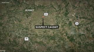 Murder suspect caught by Williamson County authorities