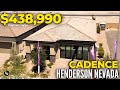 Walk INSIDE This AFFORDABLE Henderson NV Home For Sale In Cadence With Tons Of Options