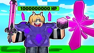 I Used The *NEW* OVERPOWERED VOID ITEMS.. (Roblox Bedwars)