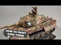 King Tiger Painting tutorial