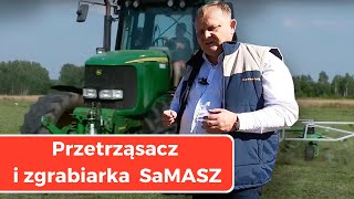 Przetrząsacz i zgrabiarka 🇵🇱 SaMASZ 🤓 Filmy rolnicze