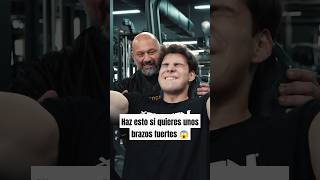 Haz esto si quieres unos brazos fuertes #gym #fitness #biceps #triceps #bodybuilding