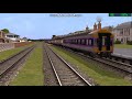 thai trainz simulator ขบวนรถด่วนพิเศษทักษิณ 38 สุไหงโกลก กรุงเทพ