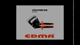 Дырокол для круглых отверстий EDMA POLYPERFOR 018555