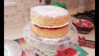 How To Make A Victoria Sponge Cake Or Pound Cake Tutorial For Beginners