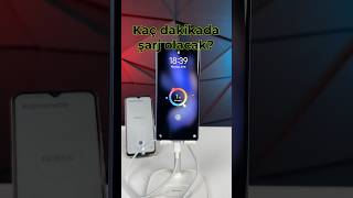 En hızlı şarj olan katlanabilir telefon kaç dakikada şarj oldu?