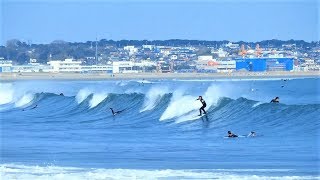 茨城サーフィン（ 冬）海の子つるかめ　Winter Surfing