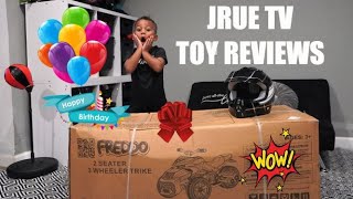 Jrue TV Reviews Freddo 2 Seater Trike