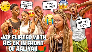 JAY FLIRTED WITH HIS EX GIRLFRIEND INFRONT OF AALIYAH!π