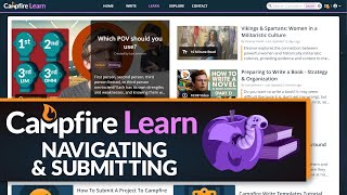 How to Navigate and Submit to Campfire Learn