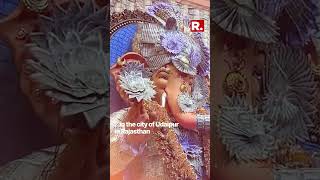 Rajasthan: Ganesh Idol donned with dress made of currency notes woth Rs. 31 Lakh