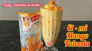 Et-mi Mango Falooda Mix | Et -mi Mango Falooda Recipe | Et-mi Falooda Mix | Mango Falooda Recipe