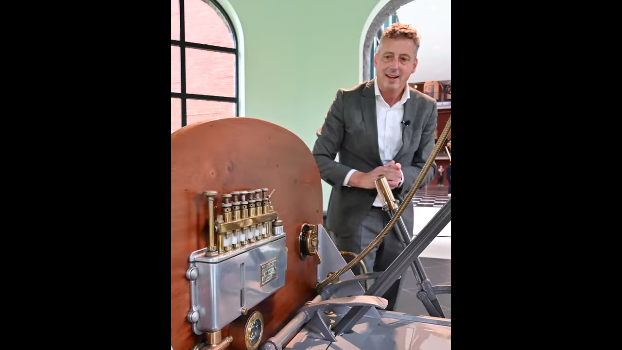 Louwman Museum: Spyker 60-HP - Vierwiel Aangedreven Raceauto - YouTube