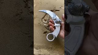 صناعة خنجر من الرصاص المذاب صهرالمعادن #sarts #sand #صناعات_عربية #ert #art #صناعة_يدوية