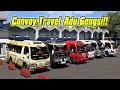 Balapan Travel Berujung Laka!! Convoy ELF Selatan Adu Gengsi | ETS-2 INDONESIA