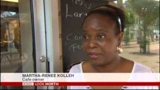 Yorkshire: Ossett cafe owner 'warns' customers she is black (Coverage 1)