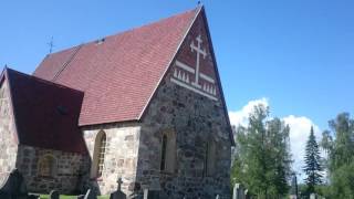 Sääksmäki church. 500 years old. 1500..