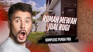 Dijual Cepat Rumah Mewah di Kompleks Pemda Pekanbaru Jalan Cemara Gading