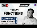 Session 6 - Functions in Python | Data Science Mentorship Program(DSMP) 2022-23
