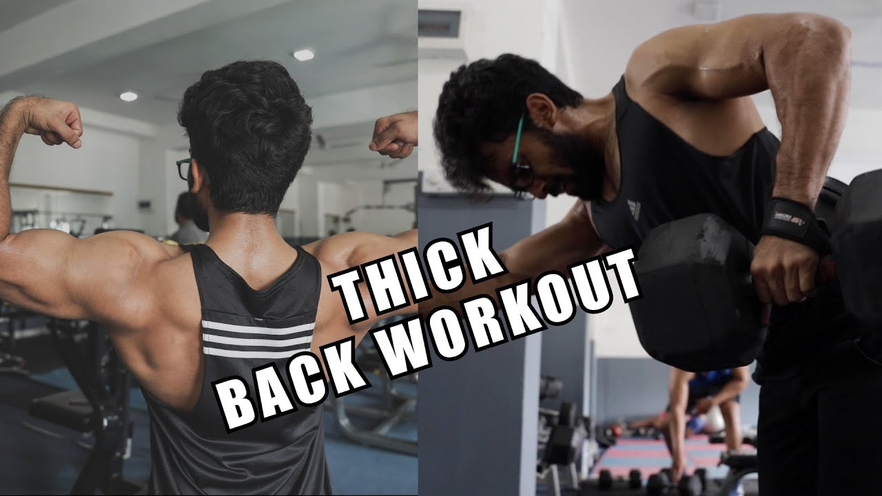 Thick Back Workout рџ є Youtube