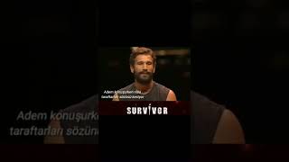 Survivor ademin konuşması kesiliyor... #survivor2022 #survivor #short #shorts #youtubeshorts #trend