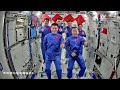 shenzhou 19 astronauts enter china s space station meet shenzhou 18 crew