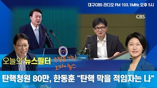 [뉴스필터]   윤석열 대통령  이태원참사 발언 논란 ㅣ국민의힘 당권 주자들 배신 공방 ㅣ교사들이 생각하는 대구 교육의 과제와  국제 바칼로레아 교육