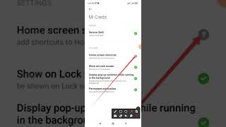 How to fix mi credit App Home screen shortcut setting on Android phone