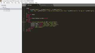 18 - Render Client Data in PHP by POST Method